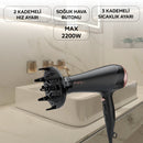 TT-KSK435 Olson Saç Kurutma Makinesi - Gümüş