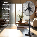 KV1818 Meltem Sanayi Tipi Vantilatör - King Küçük Ev Aletleri