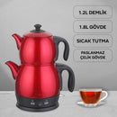 P315R Lea Çay Makinesi - Kırmızı - King Küçük Ev Aletleri