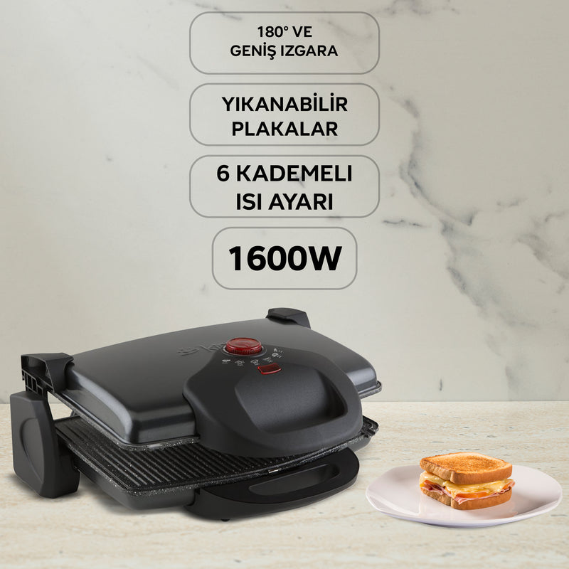 P637Y جريل ماكس بلاك محمصة