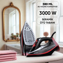 P746 Steamex Buharlı Ütü - Kırmızı - King Küçük Ev Aletleri