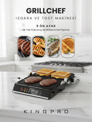 KINGPRO K471 GrillChef Grill & Toast Machine