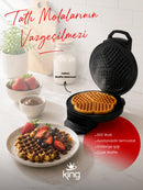 K2102 Tatlım Waffle Makinesi