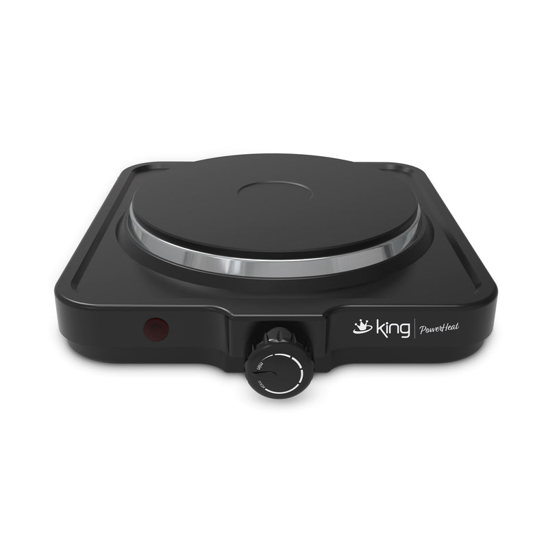 King K2103 Powerheat Elektrikli Ocak 1500W | Pik Döküm Plaka