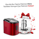 Marvılla Kbm8005 Buz Yapma Makinesi Alana Kcm388 Teatalker Konuşan Çay Makinesi Hediye