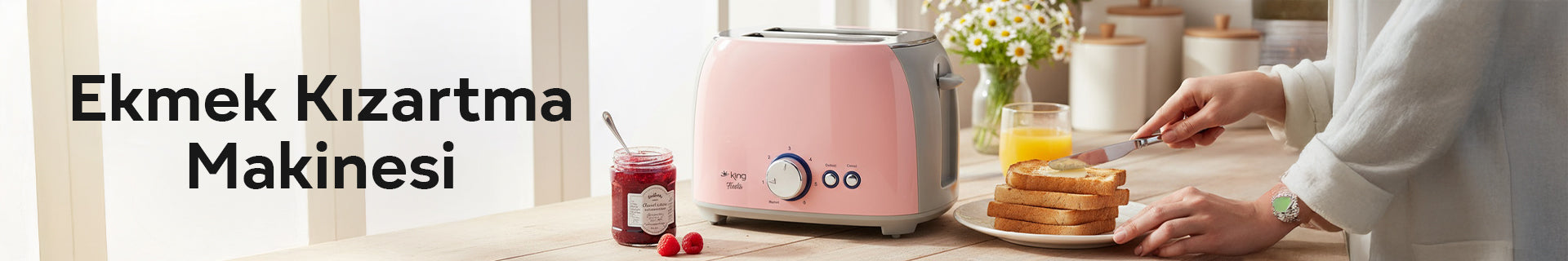 King ekmek kızartma makineleri – hızlı ve eşit kızartma keyfi