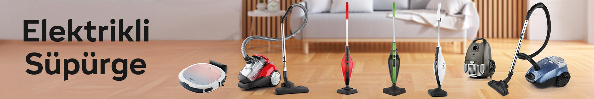 Ev temizliği için elektrikli süpürge seçenekleri – King