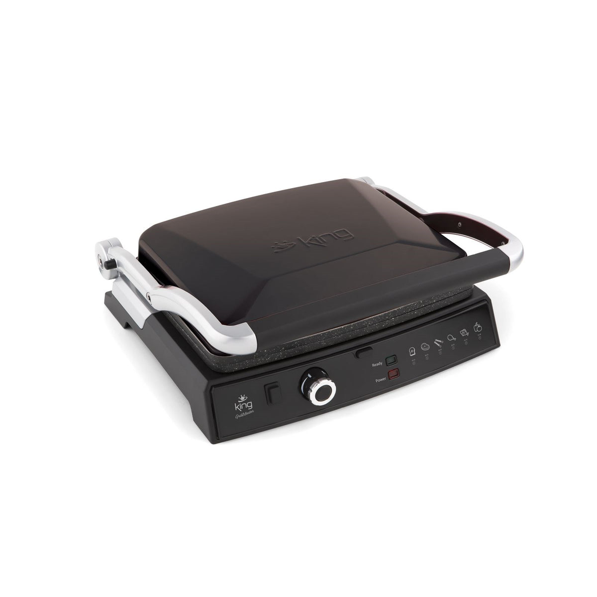 K-462S Grill Master Siyah Izgara ve Tost Makinesi ön görünüm