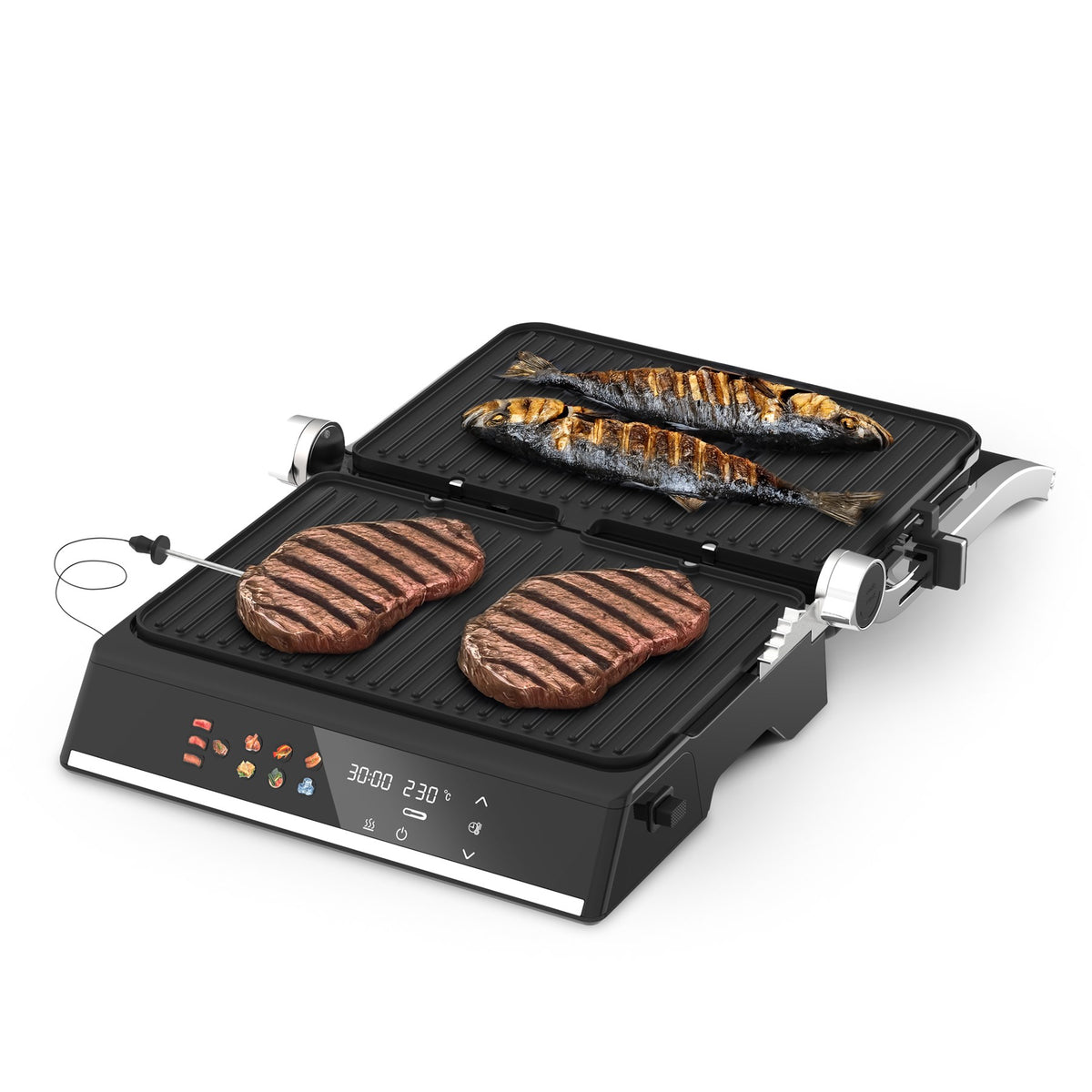 KINGPRO K471 GrillChef Izgara & Tost Makinesi