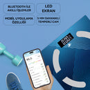 KBB846 Bluefit akıllı banyo baskülü dijital vücut analiz terazisi