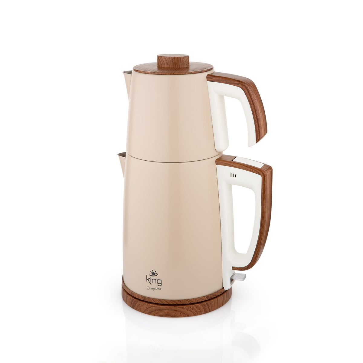KCM337 Demgüzar çay makinesi 1.2 litre demlik çıkarılabilir çelik süzgeç ile