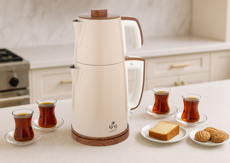 KCM337 Demgüzar Çay Makinesi Paslanmaz Çelik