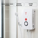 KING ERMAN K7101 Elektrikli Şofben yan görünüm