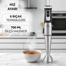 King Harmix KEB1030 çubuk blender ile çorba ve smoothie hazırlama