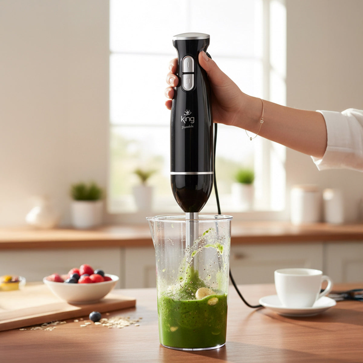 King K1101 Brendola el blenderi 600W parçalar ve aksesuarlar
