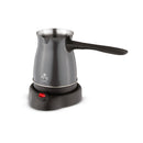 King K3104 Livra Türk Kahvesi Makinesi Antrasit yan görünüm