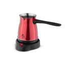 King K3104 Livra Türk Kahvesi Makinesi Kırmızı ön görünüm