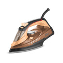 King Stiro KBU751 kahverengi buharlı ütü güçlü buhar performansı ve ergonomik tasarım ön görünüm