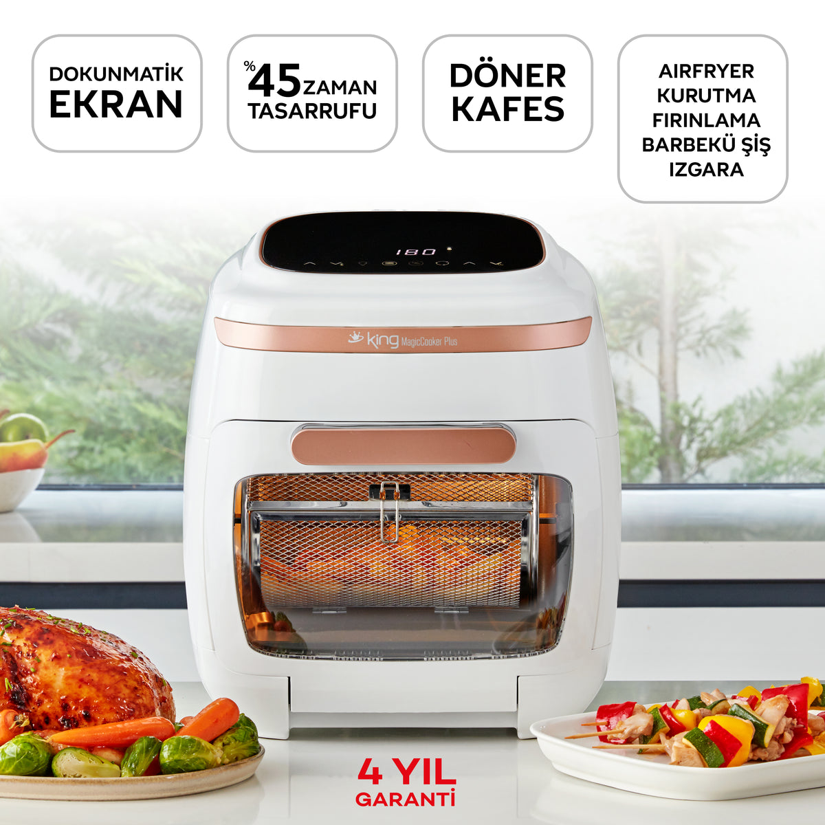 KYF30 MagicCooker Air Fryer Oven - 2000 Watt