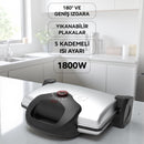 P637Y Grillmax Izgara ve Tost Makinesi-Inox detay görünüm