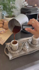 ماكينة القهوة التركية K607 Kısmet Pro - أحمر