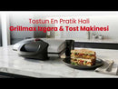 CN-P637Y Grillmax Izgara Ve Tost Makinesi-Gümüş