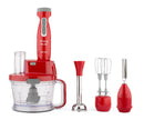 K968 BlendX Blender Set - Kırmızı - King Küçük Ev Aletleri