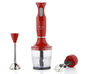 KBS981 Halden Blender Set - Kırmızı - King Küçük Ev Aletleri