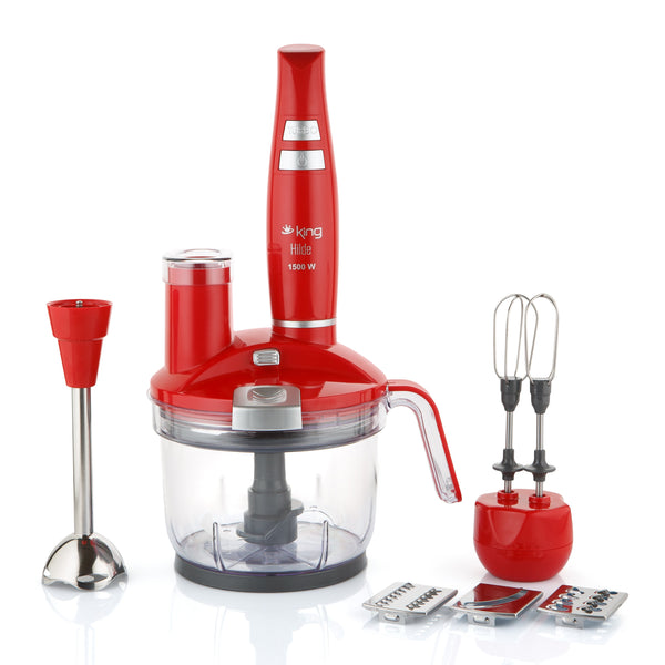 KKB976 Hilde Komple Blender Set - Kırmızı