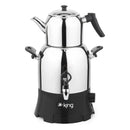 KS8612 Nekide Çelik Semaver - King Küçük Ev Aletleri