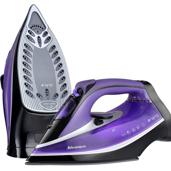 P746 Steamex Buharlı Ütü - Mor - 3000 W