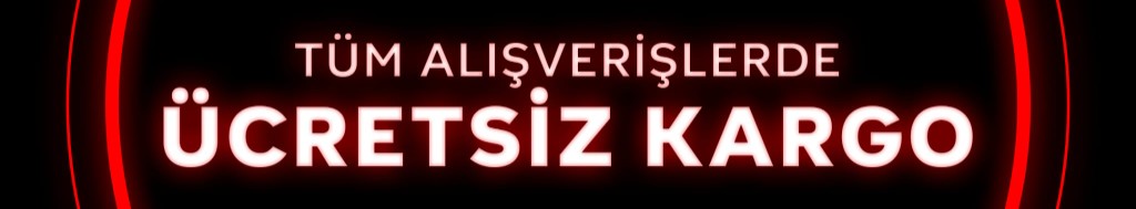 Tüm alışverişlerde ücretsiz kargo